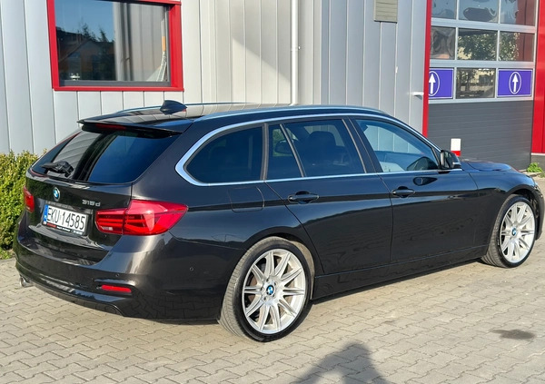 BMW Seria 3 cena 49999 przebieg: 263000, rok produkcji 2015 z Kutno małe 466